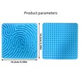 thumbnail image 3 of Tablero Actividades Sensoriales Juguete Calmante Silicona Alivio Del Estrés Antiestrés () Azul, 3 of 8