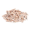 thumbnail image 1 of Mini Wooden Clothes Photo Paper Peg Clothespin Craft Clips 25mm 40pcs, 1 of 8