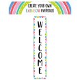 thumbnail image 1 of CREATIVE TEACHING PRESS RAINBOW DOODLES WELCOME BANNER, 1 of 1