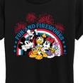 thumbnail image 3 of Disney - Fun And Fireworks - Women's Short Sleeve Graphic T-Shirt, 3 of 5