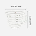 thumbnail image 3 of Lilixerw Glass Measuring Cup with Lid,Liquid Measuring Cups for Kitchen,Essential Kitchen Tools,for Baking and Cooking,Dishwasher,Freezer,Microwave,and Preheated Oven Safe, 3 of 9