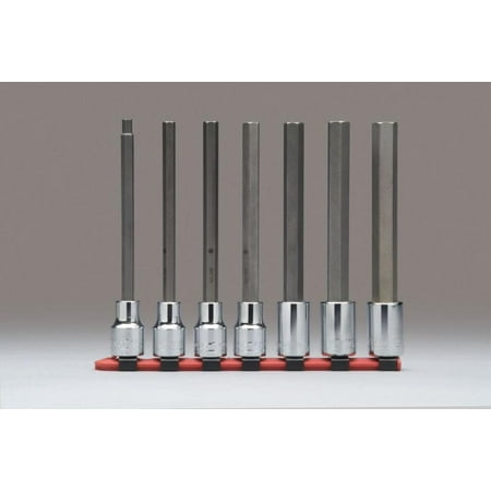 

Wright Tool 3/8 In. Dr. 7 Pc. Hex Bit Socket Set - Long Length