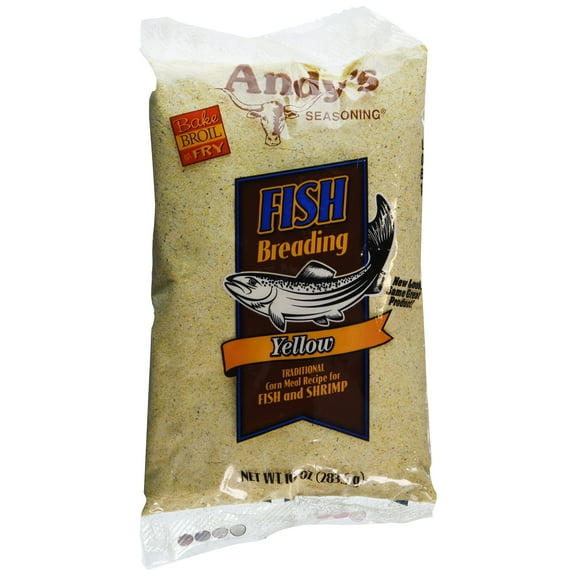 Andys Seasoning Yellow Fish Breading 10oz(Pack of 3) H1