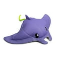 thumbnail image 3 of Big Joe Pool Petz Large Manta Ray Animal Pool Toy Float, Manta Ray Shape Mesh, Quick Draining Fabric, 3.5 feet, 3 of 9