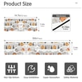 thumbnail image 3 of Yayeee Faucet Mat for Kitchen Sink 14.7" Diatomite Long Splash Guard Pad, Orange Snow Houses, 3 of 7