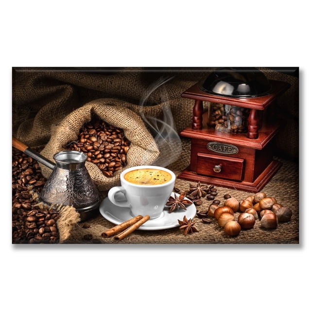 Cuadro Canva Pixtreats listo para Colgar tipo Galería Cafe Turco 60X90 cm