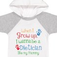 thumbnail image 4 of Inktastic Dietician Like Mommy Boys or Girls Baby Bodysuit, 4 of 5