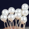 thumbnail image 7 of Besufy Hairpin 20Pcs Charm Wedding Bridal Party Hair Pins Clip Barrette White Faux Pearl Hairpins, 7 of 7