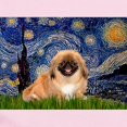 thumbnail image 2 of CafePress - Starry Night Pekingese Infant Bodysuit - Baby Light Bodysuit, Size Newborn - 24 Months, 2 of 4