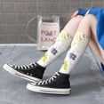thumbnail image 3 of Lsque Wildflowers Printed Crew Socks Men's Women's LightWeight Thin Casual Calf Socks ,Knee High Socks,Cotton Socks, 3 of 9