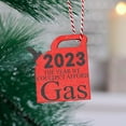 thumbnail image 5 of Product Category Hangs Ornament Festive G As Mon Ey Card Clip for Christmas Tree 2023 Red Gasoline Barrel Holder Decoration, 5 of 7