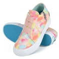 thumbnail image 3 of JENN ARDOR Women Platform Sneakers Hidden Wedge Canvas Shoes with Zipper, 3 of 6