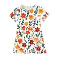 thumbnail image 4 of RXIRUCGD 2025 Vêtements d'Été pour Enfants 3-12 Ans Mode Imprimée Pyjama Rêveur Mi-Mollet Chemise de Nuit, 4 of 4
