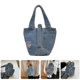 thumbnail image 2 of Women Denim Purse Portable Denim Handbag Casual Style Denim Bag Vintage Denim Purse, 2 of 2