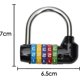 thumbnail image 3 of Black 5 Digit Combination Suitcase Padlock No Keys Required Perfect for Escape Rooms, 3 of 5
