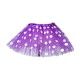 thumbnail image 1 of Jupe Tutu Style Adulte Demi-Jupe en Maille à Trois Couches pour Femmes - Ensemble de 6 Pcs Design Décentré, 1 of 4