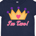 thumbnail image 4 of Inktastic Princess Crown 2nd Birthday I'm Two Girls Toddler T-Shirt, 4 of 5