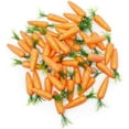 thumbnail image 7 of 100 Pack Artificial Carrots Fake Carrots Sparkling Foam Baby Carrots - Great for Easter Craft DIY, Home Decor, Kitchen Decor, Party Decoration, Open Houses, Toy, 3 x 0.5 x 0.5 inches, 7 of 7