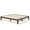 Espresso Finish, variant on Costway King Size 14'' Wooden Bed Frame Mattress Platform Wood Slats Support Espresso