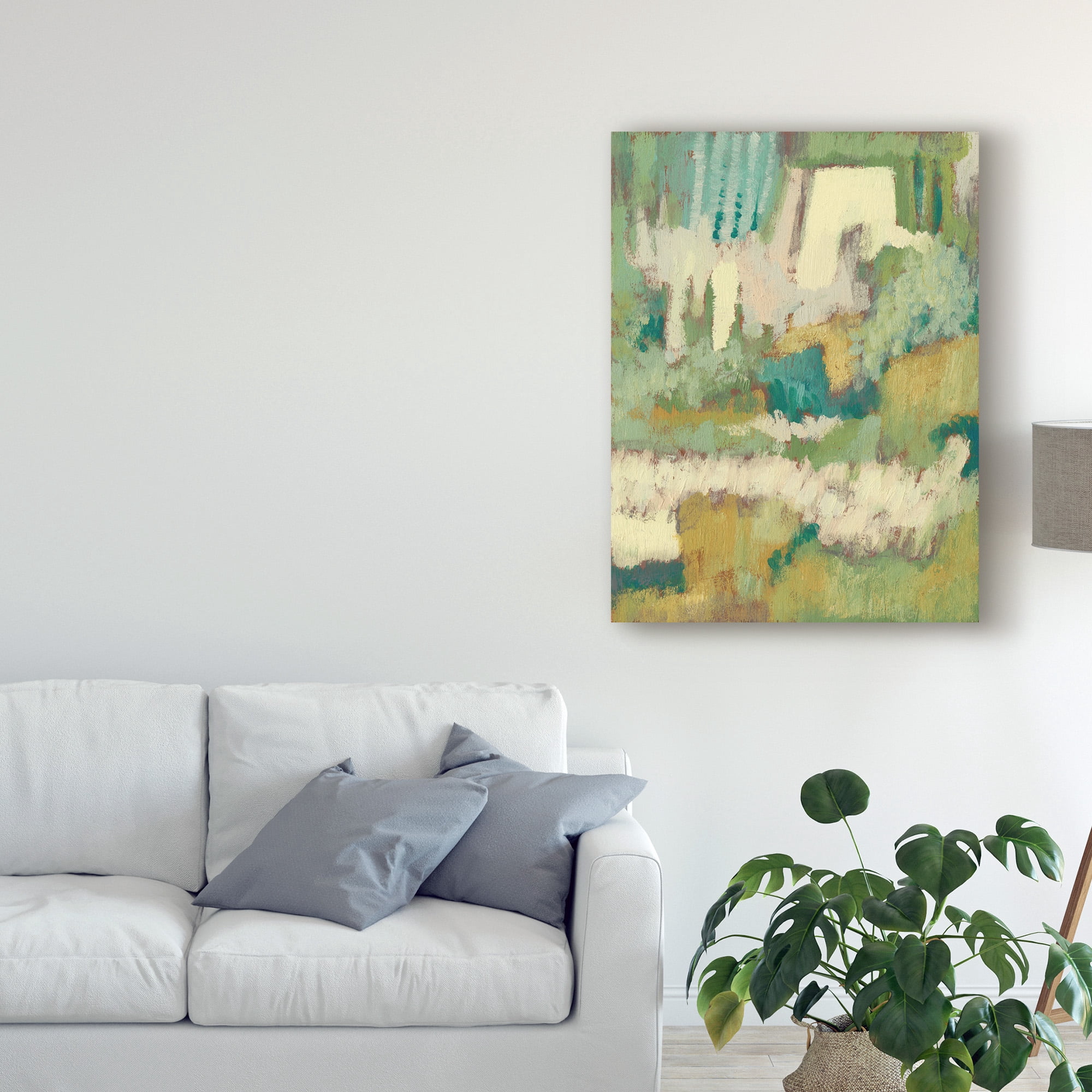 Trademark Fine Art 'Elevated Garden I' Canvas Art by Jennifer Goldberger