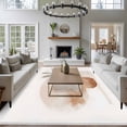 thumbnail image 3 of Boho Nordic Large Area Rugs 5x8 ft Abstract Modern Watercolor Leaf Color Block Washable Rug Non Slip Indoor Carpet Absorbent Floor Mat for Living Room Bedroom Dining Room, 3 of 9
