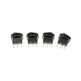 thumbnail image 1 of Paquete de 4 interruptores basculantes Inteprter para oficina hotel sala de estar garaje con luz LED, 1 of 6
