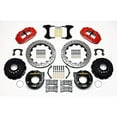 thumbnail image 6 of WILWOOD FRONT 14 & REAR 13 SUPERLITE BIG BRAKE COMBO WITH FREE BRAKE LINES, PARKING BRAKE CABLE & FLUID, RED, DRILLED, For 1962-1972 DODGE & PLYMOUTH W/2.36 OFFSET & SNAP RING BEARING, 6 of 9