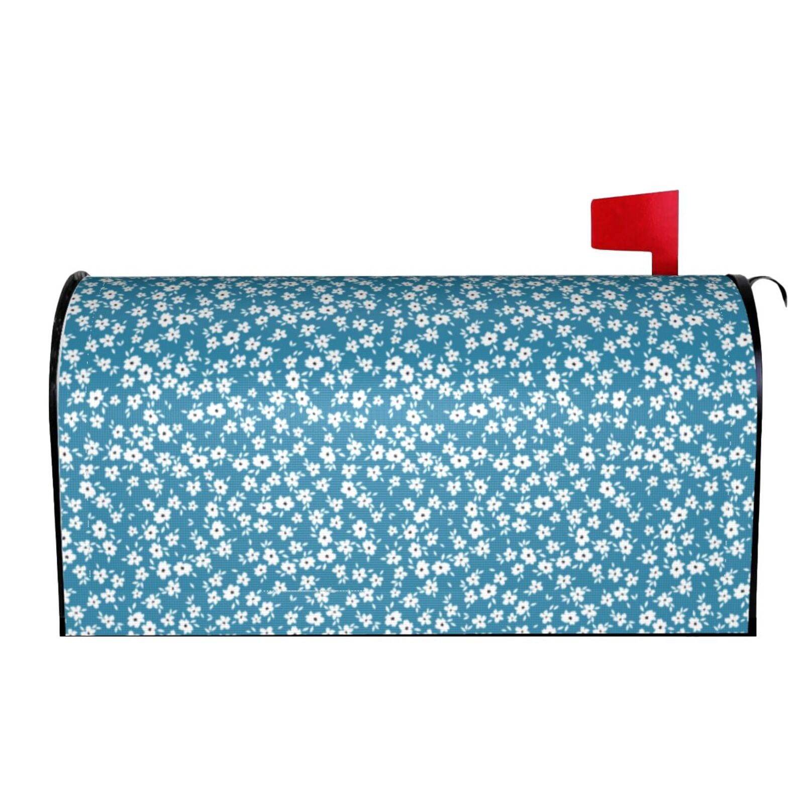 Xecao Beautiful Floral for Mailbox Cover with Magnetic Strips, Waterproof and Sunscreen, Adds a Decorative Touch to Your Garden Yard.