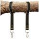 thumbnail image 1 of Kit para colgar correas de hamaca para hamaca, columpios de árboles, duradero, resistente a la intemperie, libre de óxido, mosquetones con cierre seguro incluidos, límite de peso de 2200 lib, 1 of 5