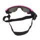 thumbnail image 3 of Gafas para perros protección UV impermeables a prueba de arena marco suave ajustable transpirable protección ocular para mascotas gafas de sol, 3 of 12