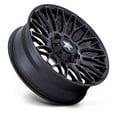 thumbnail image 3 of MSA M50 Clubber 15x7 ATV Wheel-Matte Black DDT (4/137+4/156) +10mm, 3 of 4