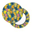 thumbnail image 3 of Round Bar Stool Seat Covers, Retro Boho Elephants Elastic Round Chair Cover Stool Seat Slipcover Bar Stool Cushions Round Pad for 12-14 inch, 3 of 7