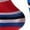 Blue, variant on Helii Women Colorful Striped Printed Thigh High Stockings Non Slip Stretch Over Knee Socks