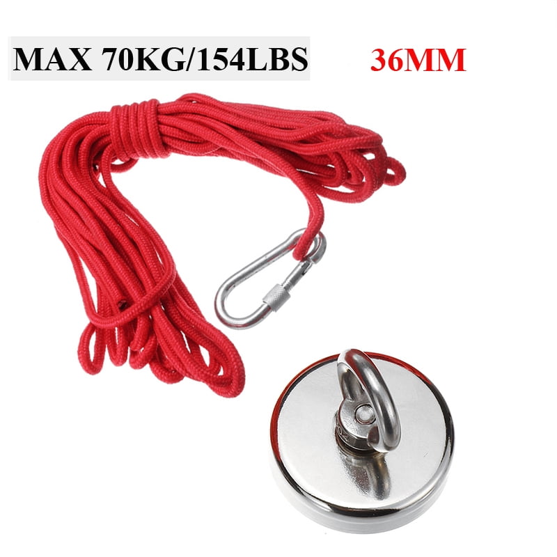 Details about   550LB Fishing Magnet Kit Strong Neodymium Pull Force Treasure Hunt Salvag R 