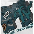thumbnail image 5 of Retro MTV Distressed Denim Logo Toddler Boy Girl T Shirt Infant Toddler Brisco Brands 6M, 5 of 6
