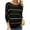 Black, variant on Aoochasliy Womens Sweaters Clothes Pullover Cardigan V-Neck Solid Color Long Sleeve Tops Blouse