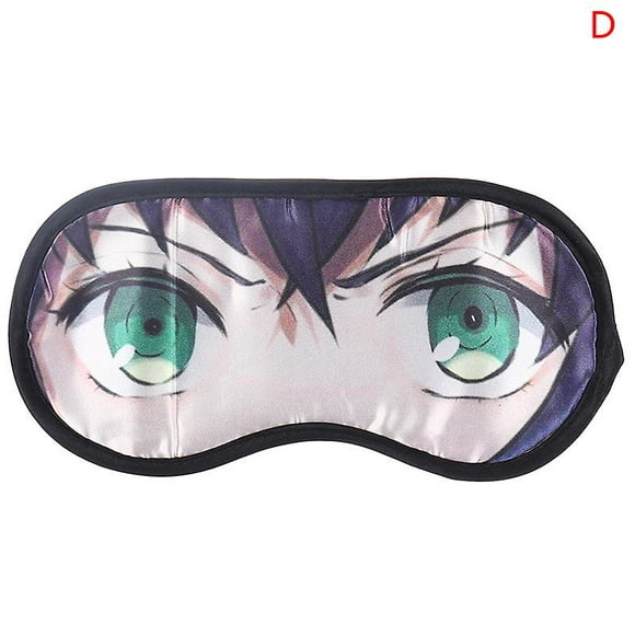 1pc Soft Casual Eye Patch Cartoon Face Anime Sleep Blindfold Sleeping Blindfolds
