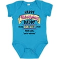 thumbnail image 3 of Inktastic Happy Birthday, Daddy Best Ever in Pink Boys or Girls Baby Bodysuit, 3 of 5