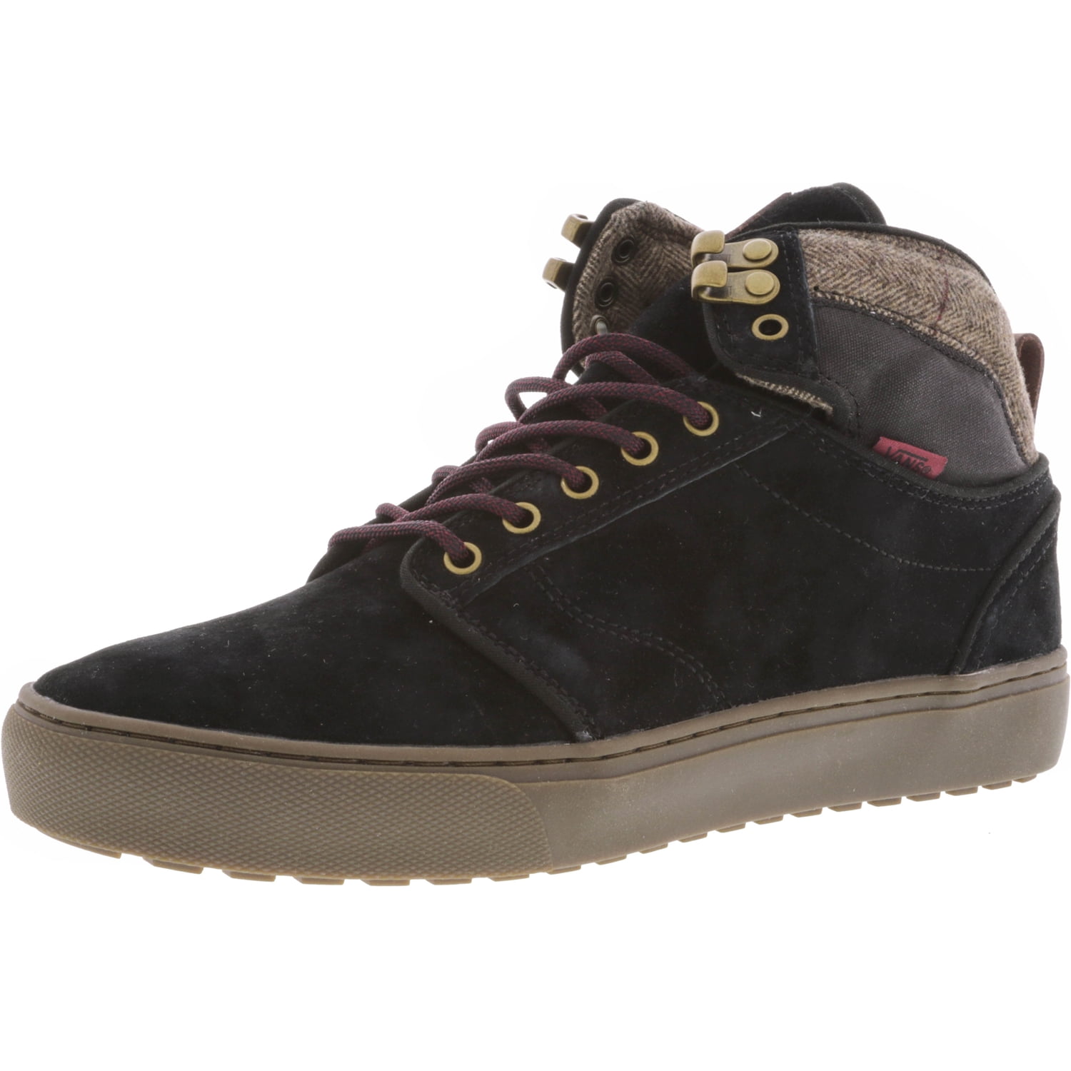 Vans Alomar Trek Mte Black / Gum AnkleHigh Suede Skateboarding Shoe