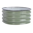 thumbnail image 1 of Galvanized Raised Garden Bed Kit 60x60x28cm Metal Planter Box Round Corner Vegetables Flower for Outdoor Planting, Safety Edges Easy Install Drainage for Plant Roots, 1 of 7