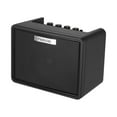 thumbnail image 1 of Portable Desktop Guitar Amplifier 3W Electric Guitar Mini Modeling Amp with 2 Channels Distortion Built-in Delay Effect, 1 of 7