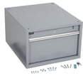 thumbnail image 2 of Global Industrial Stacking Workbench Drawer, Gray, 12"H, 2 of 7
