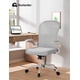 thumbnail image 3 of Silla de Oficina Bluelander, Silla Ergonómica, Altura Ajustable Reclinable 90°, Soporte Lumbar, Descansabrazos, Gris, 3 of 4