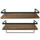 thumbnail image 1 of 2 estantes de madera modernos para colgar en la pared, estante de almacenamiento para montar en la pared., 1 of 7