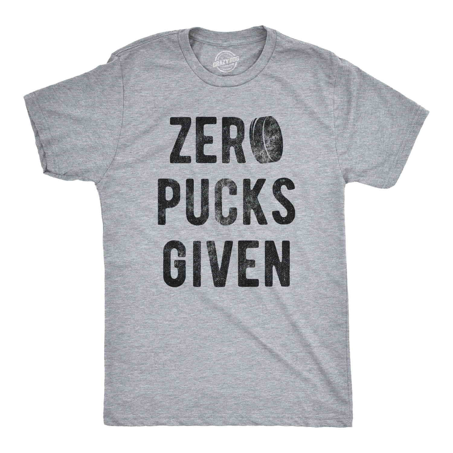 Mens Pucks Given T shirt Funny Hockey Gift Sarcastic Novelty Shirt (Light Heather Grey) 3XL | Walmart Canada