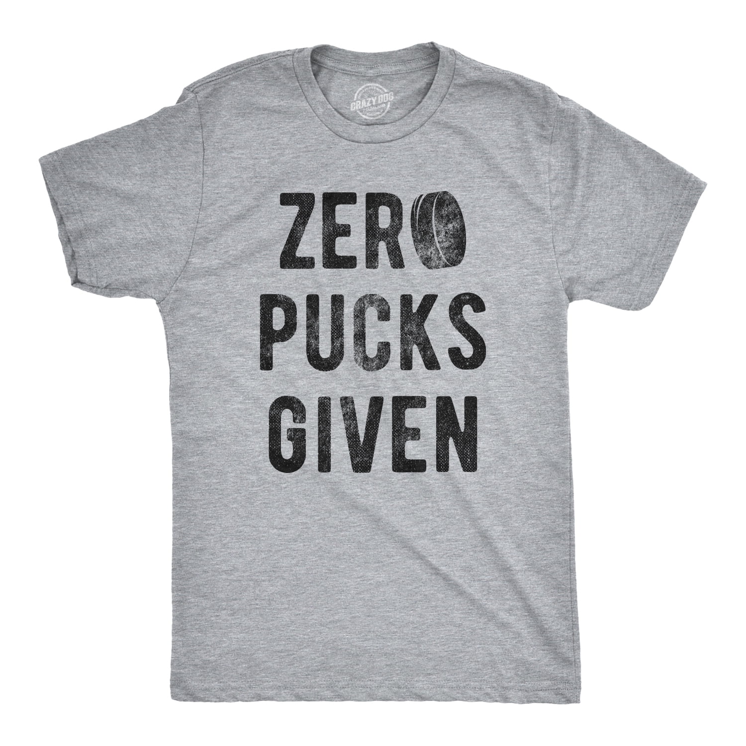 Mens Zero Pucks Given T shirt Funny Hockey Gift Canada Sarcastic Novelty Shirt (Light Heather Grey) - 3XL | Walmart Canada Mens Zero Pucks Given T shirt Funny Hockey Gift Canada Sarcastic Novelty Shirt (Light Heather Grey) - 3XL | Walmart Canada