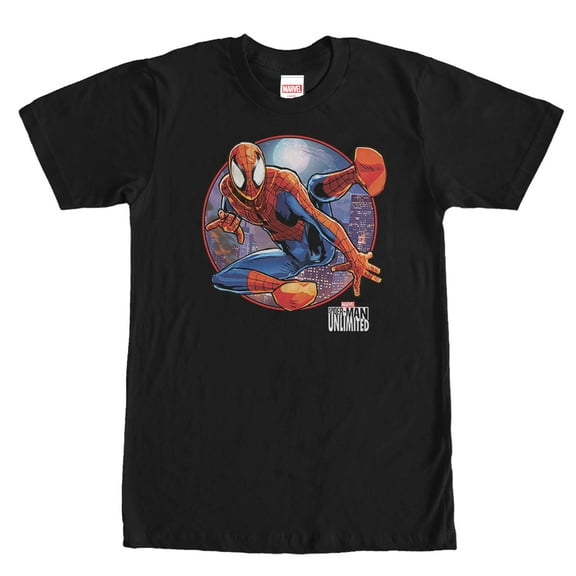 Men's Marvel Spider-Man Unlimited Graphic Tee Black 3X Large