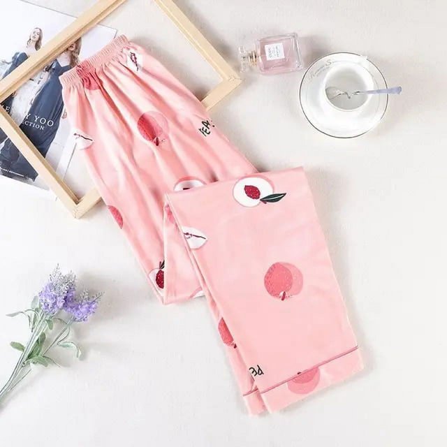 Miniso Sanrio Hello Kitty Pantalon d'Intérieur pour Femmes 2023 Automne Pantalon de Pyjama Dessin Animé Anime Mode Confortable Y2K Pantalon Fille Douce