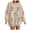 Beige, variant on Duqingm Womens Halloween Sweatshirt Crewneck Cute Ghost Graphic Long Sleeve Fleece Pullover Sweatshits Oversized Fall Outfits,2XL