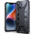 thumbnail image 1 of WWS-Designed for iPhone 14/13 Case - [Military Grade Shockproof] Drop Proof Rugged Protective Case, Non-Slip Anti-Scratch with Airbag Bumper Phone Case for Phone 14 Cover, Black, 1 of 4